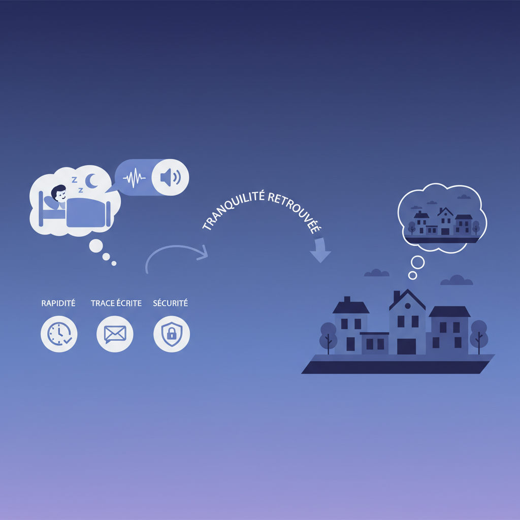 Image pour avantages signaler tapage nocturne par sms