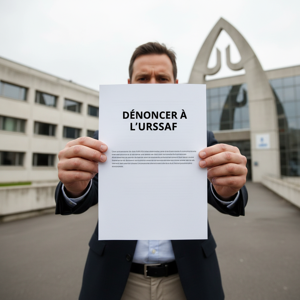 Image pour denoncer à l'urssaf