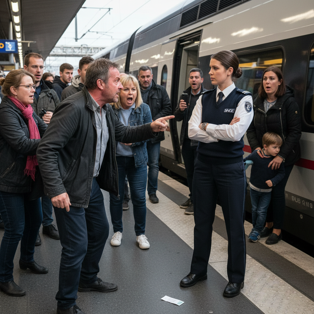 Image pour réagir abus de pouvoir contrôleur sncf