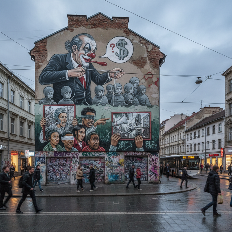 L&rsquo;Art de la Provocation : Quand le Street Art Dévoile les Dénonciations