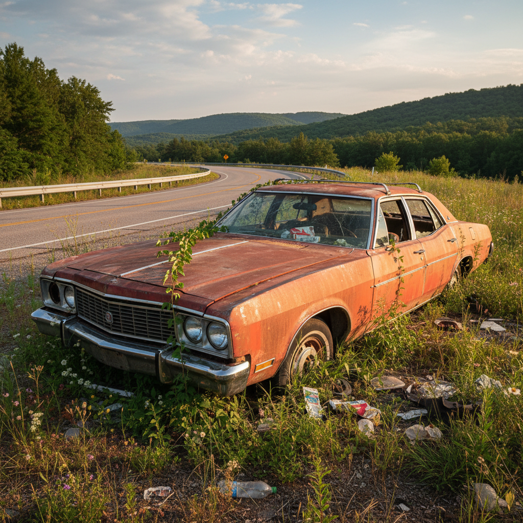 Image pour signaler une voiture abandonnée