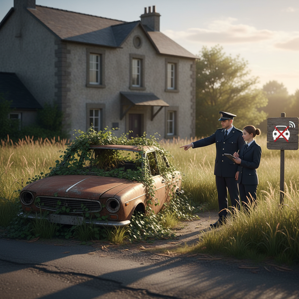 Image pour a qui signaler une voiture abandonnée