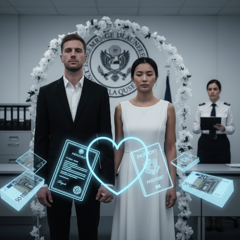 Ce que révèle un mariage blanc sur la pression administrative et sociale