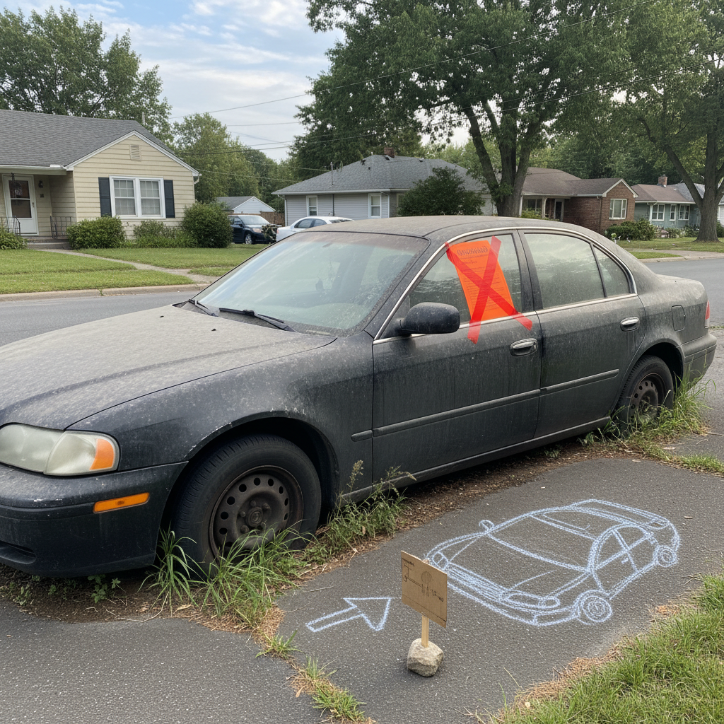 Image pour comment signaler une voiture qui ne bouge pas