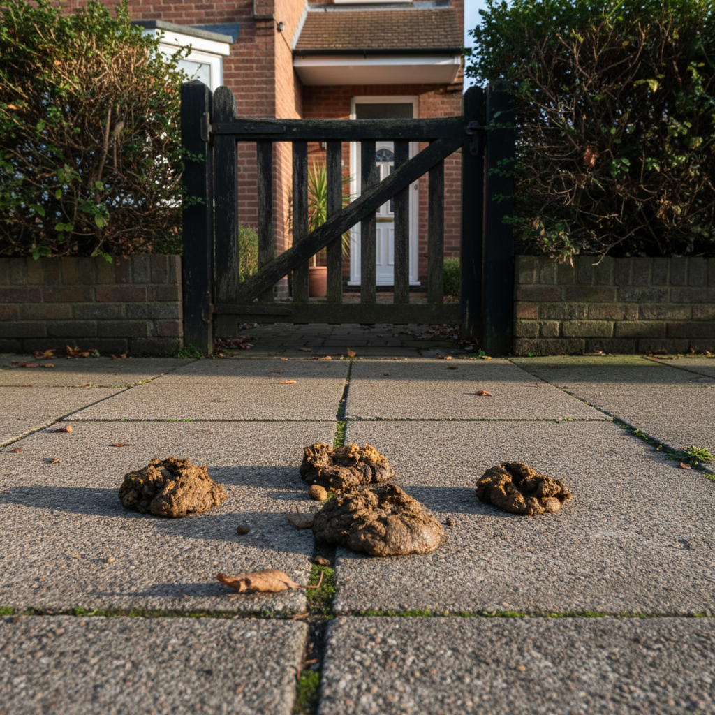 Image pour crottes de chien devant chez moi