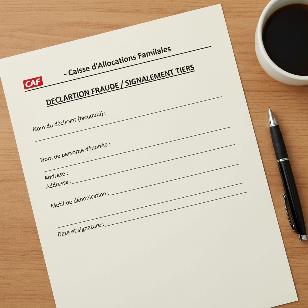 Image pour modele de lettre pour denoncer une personne a la caf