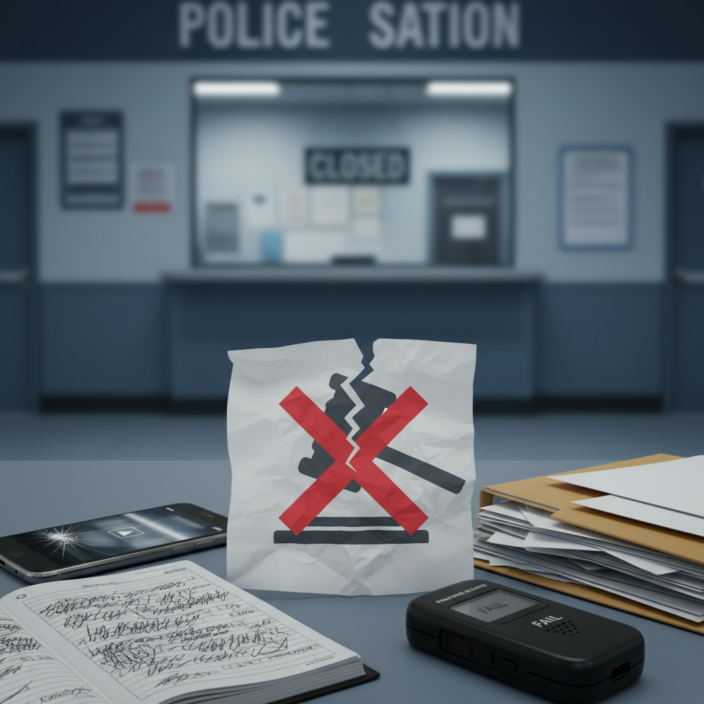 Image pour erreurs a eviter plainte contre un policier pour abus de pouvoir